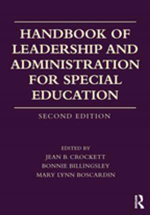 Cover of Handbook of Leadership and Administration for Special Education