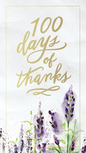 bigCover of the book 100 Days of Thanks by 