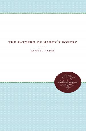 Book cover of The Pattern of Hardy's Poetry