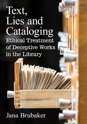 Cover of the book Text, Lies and Cataloging by Alison Gazzard