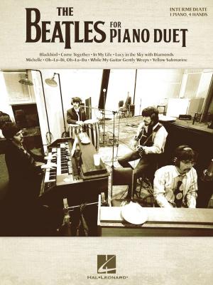 Cover of the book The Beatles for Piano Duet by Richard M. Sherman, Geoff Zanelli, Jon Brion