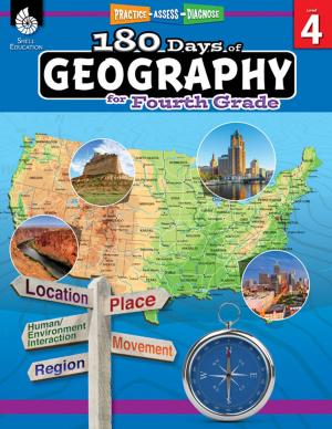 Cover of the book 180 Days of Geography for Fourth Grade: Practice, Assess, Diagnose by Sundem, Garth