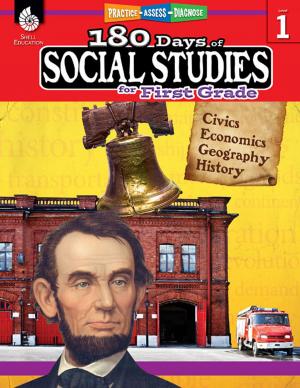 Cover of the book 180 Days of Social Studies for First Grade: Practice, Assess, Diagnose by Mary Jo Fresch, David L. Harrison