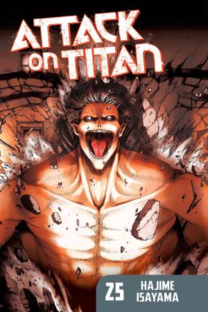 Book cover of Attack on Titan 25