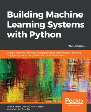 Cover of the book Building Machine Learning Systems with Python by David Millán Escrivá, Prateek Joshi, Vinícius G. Mendonça, Roy Shilkrot