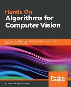 Book cover of Hands-On Algorithms for Computer Vision