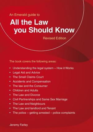 Cover of the book All The Law You Should Know by Anthony Reeves