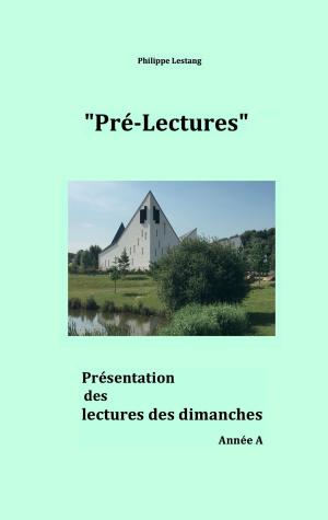 Cover of the book Pré-lectures A by Anne-Katrin Straesser