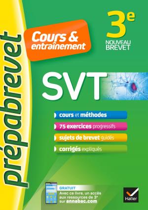 Book cover of SVT 3e - Prépabrevet Cours & entraînement