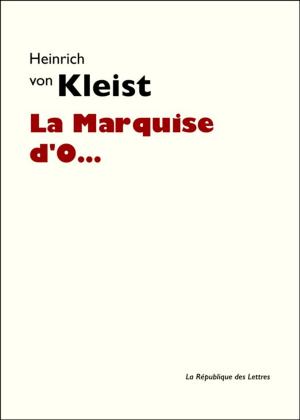 Cover of the book La Marquise d'O… by Thomas De Quincey