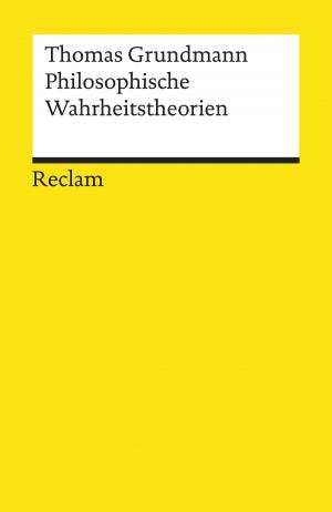 Cover of Philosophische Wahrheitstheorien