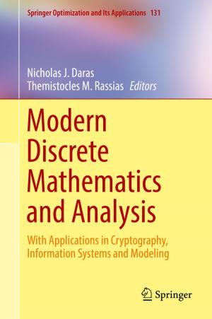 Cover of Modern Discrete Mathematics and Analysis