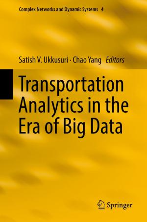 Cover of the book Transportation Analytics in the Era of Big Data by 