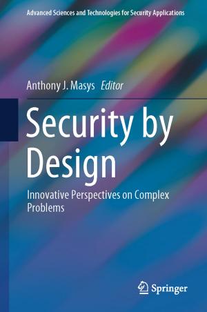 Cover of the book Security by Design by Nataša Rogelja, Alenka Janko Spreizer