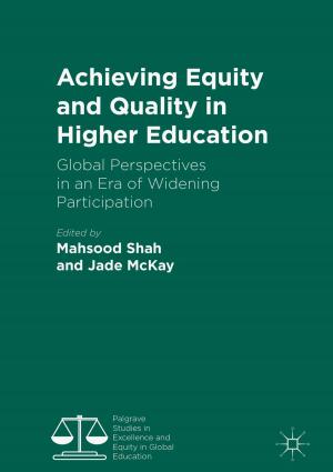 Cover of the book Achieving Equity and Quality in Higher Education by 