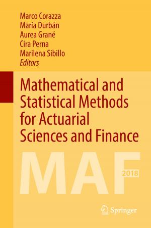 Cover of the book Mathematical and Statistical Methods for Actuarial Sciences and Finance by Carlo Andrea Castiglioni