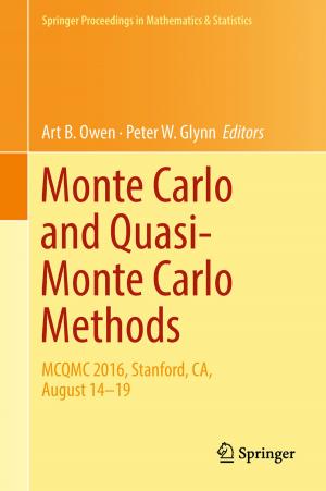 Cover of the book Monte Carlo and Quasi-Monte Carlo Methods by Wei Yan, Wei Wang, Yiyin Shan, Ke Yang, Wei Sha