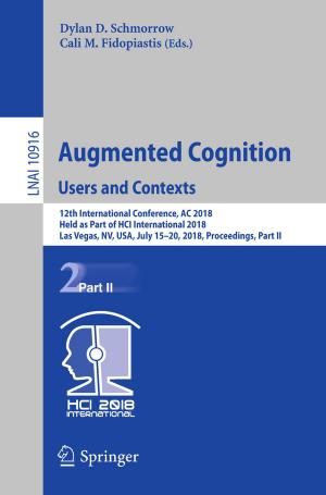 bigCover of the book Augmented Cognition: Users and Contexts by 