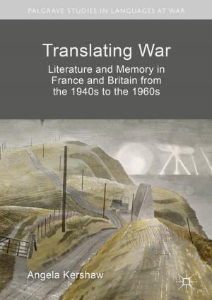 Cover of the book Translating War by Wheeler Winston Dixon