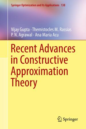 Cover of the book Recent Advances in Constructive Approximation Theory by Agnieszka Lisowska
