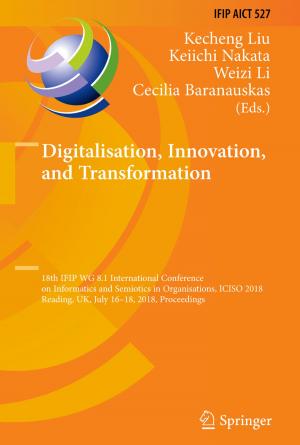 Cover of the book Digitalisation, Innovation, and Transformation by Pasquale Pazienza