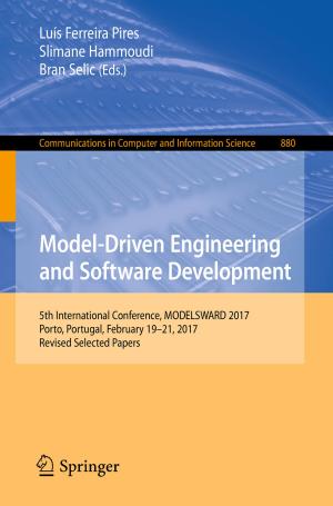 Cover of the book Model-Driven Engineering and Software Development by Shahram Derakhshan Houreh, Helena M. Ramos, Armando Carravetta