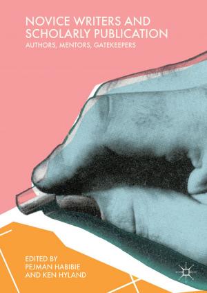Cover of the book Novice Writers and Scholarly Publication by Wojciech Z. Chmielowski
