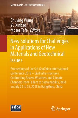 Cover of the book New Solutions for Challenges in Applications of New Materials and Geotechnical Issues by 