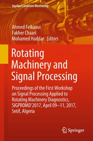 Cover of Rotating Machinery and Signal Processing