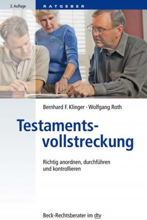 Cover of the book Testamentsvollstreckung by Matthias Becher