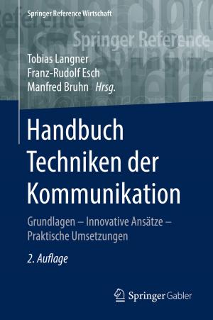 Cover of the book Handbuch Techniken der Kommunikation by Harald Geißler