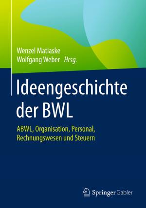 Cover of the book Ideengeschichte der BWL by Cristina Agopian, CPA