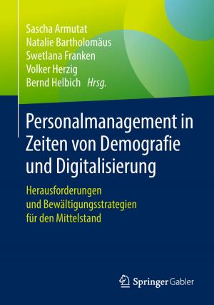 Cover of the book Personalmanagement in Zeiten von Demografie und Digitalisierung by Jürgen Ritsert