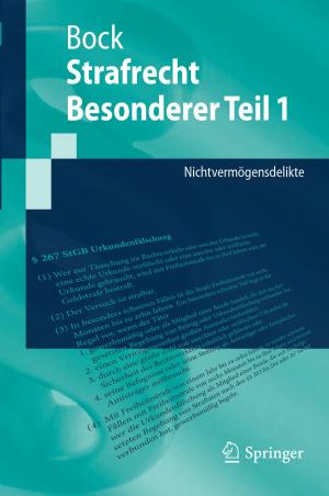 Book cover of Strafrecht Besonderer Teil 1