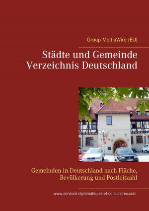 Book cover of Städte und Gemeinde Verzeichnis Deutschland