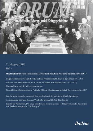 Cover of the book Forum für osteuropäische Ideen- und Zeitgeschichte by Albrecht Behmel