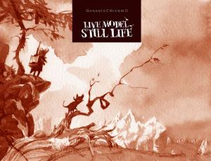 Cover of the book Live model, still life by Luiz Roberto Guedes