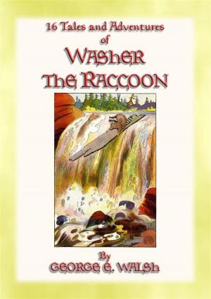 Book cover of WASHER THE RACCOON - 16 Escapades and Adventures of Washer the Raccoon