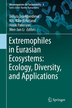 Cover of the book Extremophiles in Eurasian Ecosystems: Ecology, Diversity, and Applications by Yi Zhu, Tianhong Pan