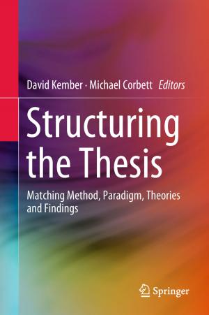 Cover of the book Structuring the Thesis by Hiroyuki Seshimo, Fukuju Yamazaki