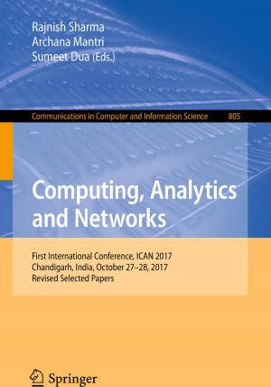 Cover of the book Computing, Analytics and Networks by Florian Hinterleitner