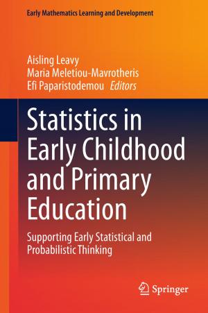 Cover of the book Statistics in Early Childhood and Primary Education by 