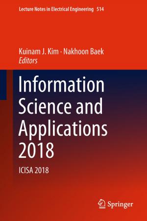 Cover of the book Information Science and Applications 2018 by Harkrishan Lal Vasudeva