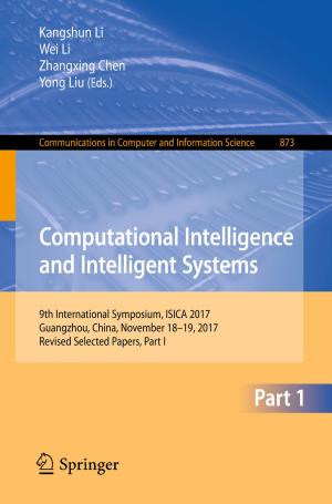 Cover of the book Computational Intelligence and Intelligent Systems by David Zhang, Yong Xu, Wangmeng Zuo