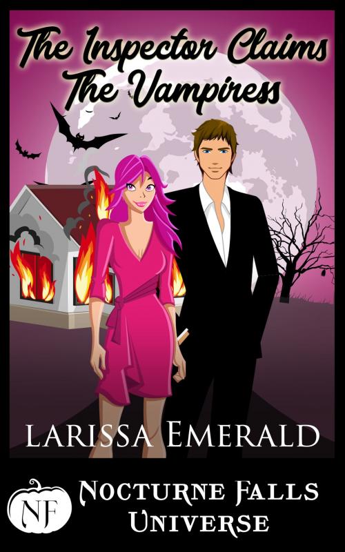 Cover of the book The Inspector Claims The Vampiress by Larissa Emerald, Sugar Skull Books