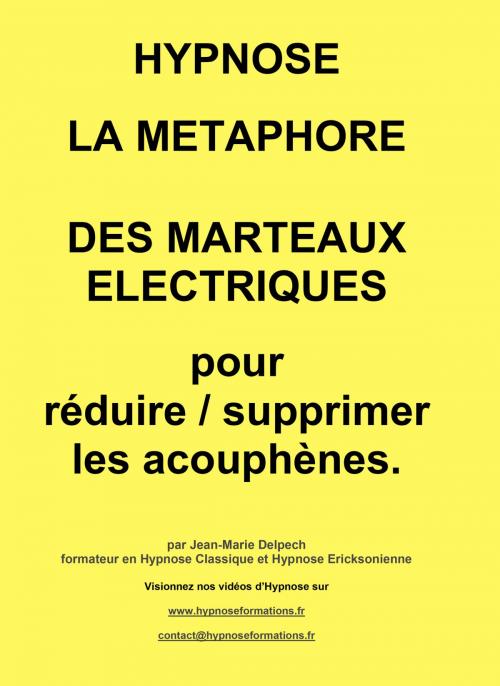 Cover of the book La métaphore des marteaux électriques by Jean-Marie Delpech-Thomas, Jean-Marie Delpech-Thomas