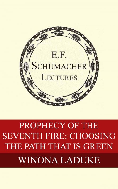 Cover of the book Prophecy of the Seventh Fire: Choosing the Path That Is Green by Winona LaDuke, Hildegarde Hannum, Schumacher Center for a New Economics
