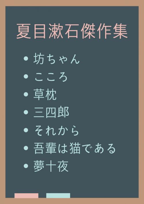 Cover of the book 坊ちゃん、こころ、草枕、三四郎、それから、吾輩は猫である、夢十夜 by 夏目 漱石, micpub.com