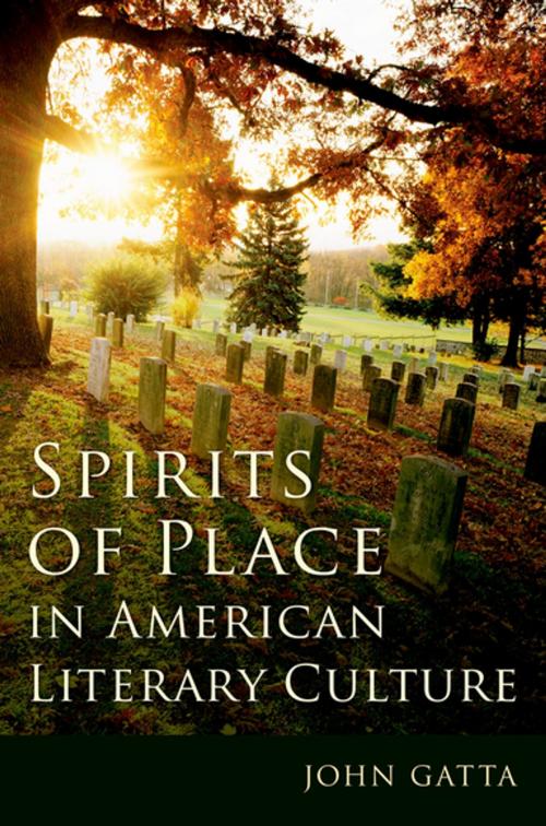 Cover of the book Spirits of Place in American Literary Culture by John Gatta, Oxford University Press