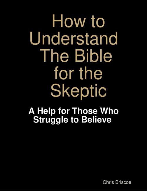 Cover of the book How to Understand the Bible for the Skeptic: A Help for Those Who Struggle to Believe by Chris Briscoe, Lulu.com